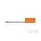 Te Connectivity Ring Terminal, #10 Stud Size, 1.42 mm², Bare Insulated, Orange 184204-1 - alternate 2